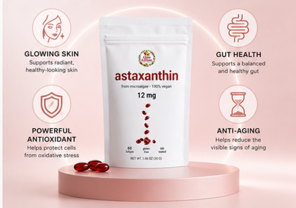 Astaxanthin Glow & Gut Health Supplement