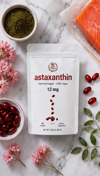 Astaxanthin Glow & Gut Health Supplement