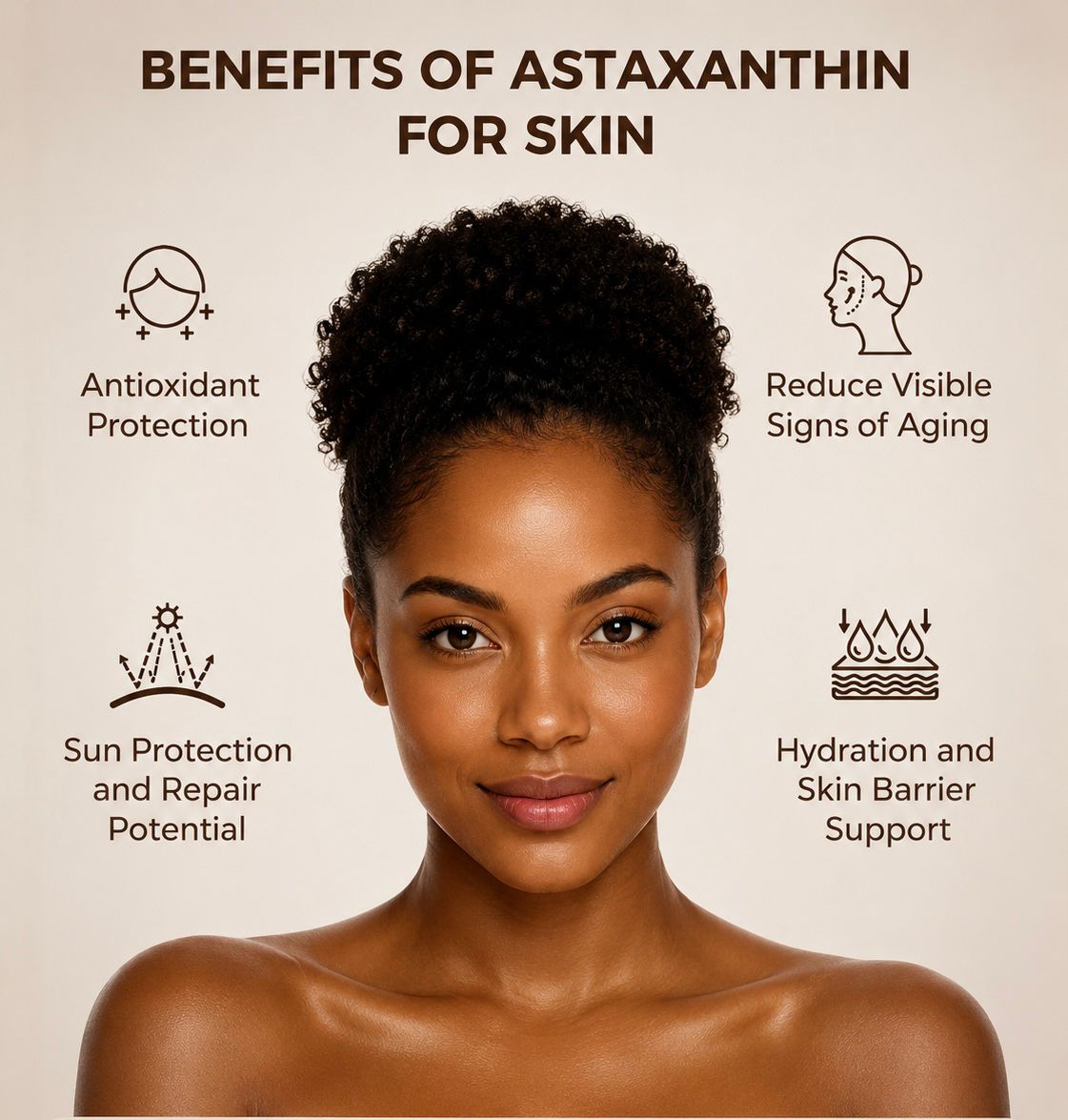 Astaxanthin Hair Growth & Glow Supplement