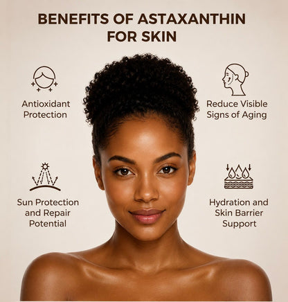 Astaxanthin Hair Growth & Glow Supplement